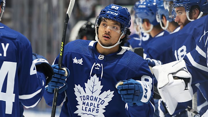 The Toronto Maple Leafs should consider holding onto Nick Robertson in light of his better-than-expected season.
