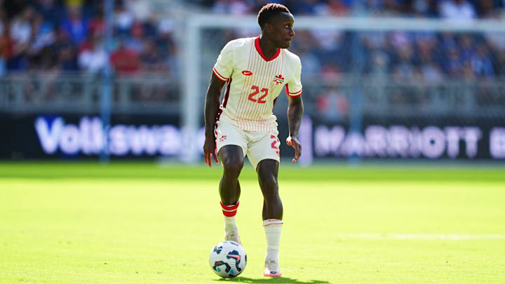 Richie Laryea has been named in Canada's squad for the 2025 Canadian Shield at BMO Field.