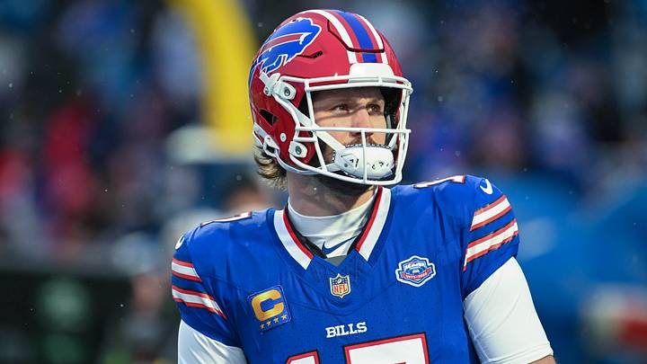 Jan. 4, 2026; Orchard Park, New York, USA; Buffalo Bills QB Josh Allen (17) warms up before an NFL game against the New York Jets at Highmark Stadium Jan. 4, 2026; Orchard Park, New York, USA; Buffalo Bills QB Josh Allen (17) warms up before an NFL game against the New York Jets at Highmark Stadium
