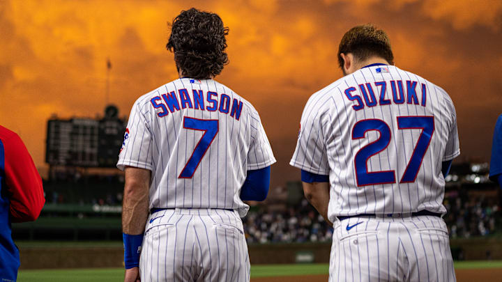 Los Angeles Dodgers v Chicago Cubs