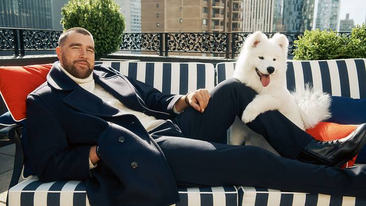 The dog made its grand debut in an ad for Tommy Hilfiger. 