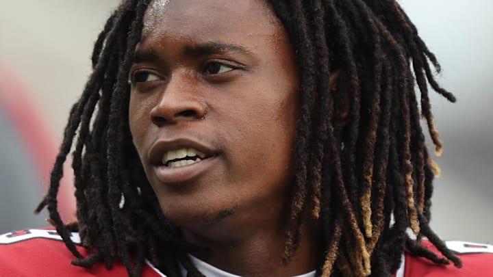 NCAA Football South Carolina defensive back Cam Smith