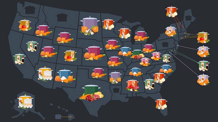 Where does your state fall on the soup map? Where does your state fall on the soup map?