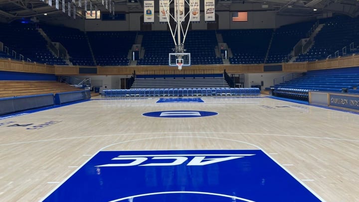 Duke basketball's Cameron Indoor Stadium in 2024. Duke basketball's Cameron Indoor Stadium in 2024.