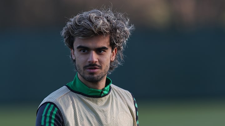 Celtic FC Training Session And Press Conference - UEFA Champions League 2024/25 League Phase MD8