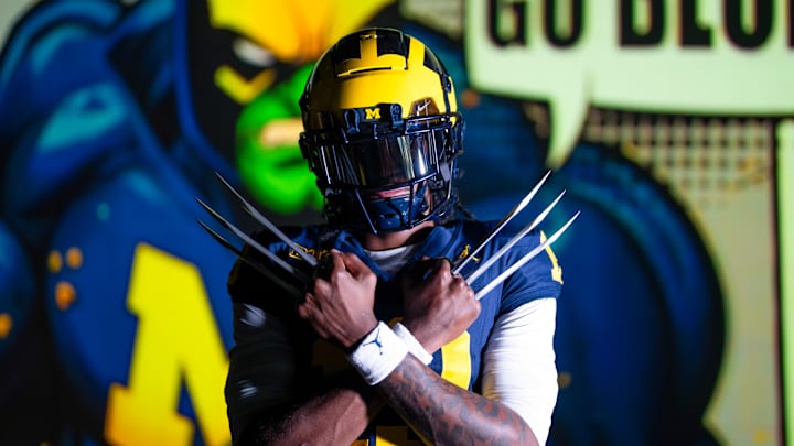 Michigan quarterback Bryce Underwood