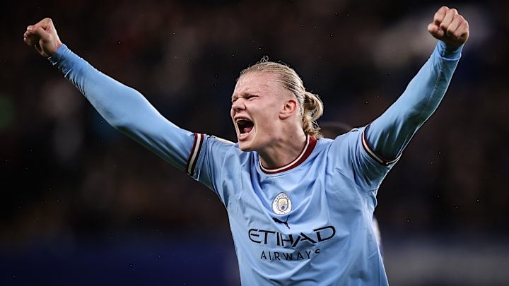 Brilhando com a camisa do Manchester City, Haaland é o grande artilheiro da temporada Brilhando com a camisa do Manchester City, Haaland é o grande artilheiro da temporada
