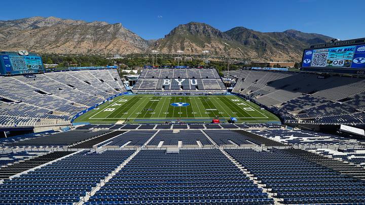 LaVell Edwards Stadium for BYU vs Utah Tech LaVell Edwards Stadium for BYU vs Utah Tech