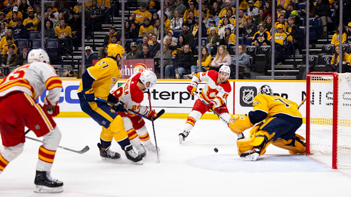 Calgary Flames v Nashville Predators