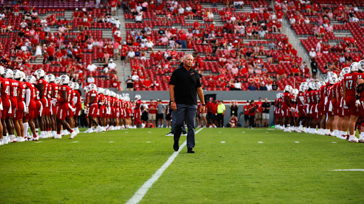 NC State football head coach Dave Doeren NC State football head coach Dave Doeren