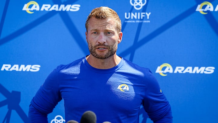 Los Angeles Rams Training Camp Sean McVay