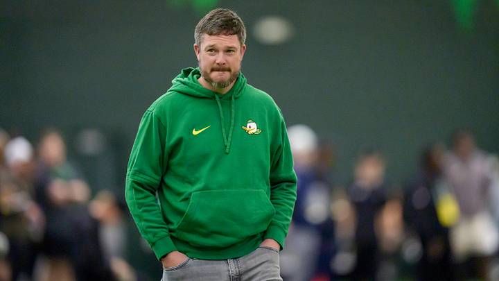 Oregon head coach Dan Lanning. Oregon head coach Dan Lanning.