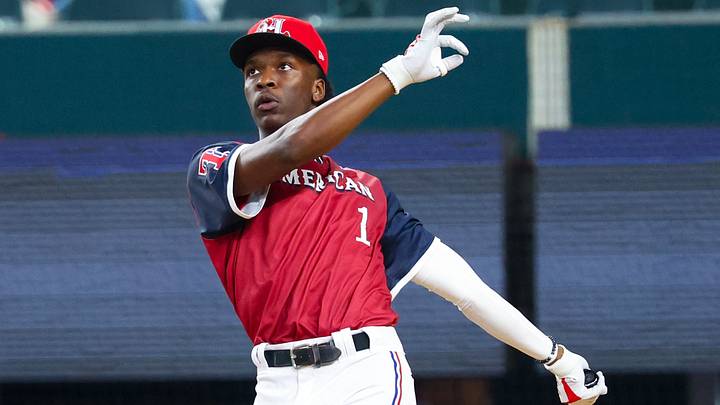 American League Future infielder Sebastian Walcott. Credit: Kevin Jairaj-USA TODAY Sports American League Future infielder Sebastian Walcott. Credit: Kevin Jairaj-USA TODAY Sports
