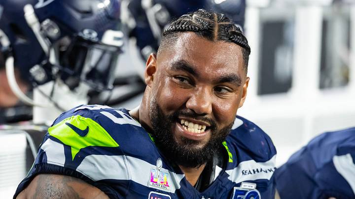 Feb 8, 2026; Santa Clara, CA, USA; Seattle Seahawks defensive end Leonard Williams (99) against the New England Patriots during Super Bowl LX at Levi's Stadium. Mandatory Credit: Mark J. Rebilas-Imagn Images Feb 8, 2026; Santa Clara, CA, USA; Seattle Seahawks defensive end Leonard Williams (99) against the New England Patriots during Super Bowl LX at Levi's Stadium. Mandatory Credit: Mark J. Rebilas-Imagn Images