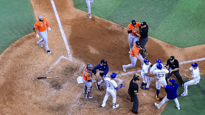 Championship Series - Houston Astros v Texas Rangers - Game Five