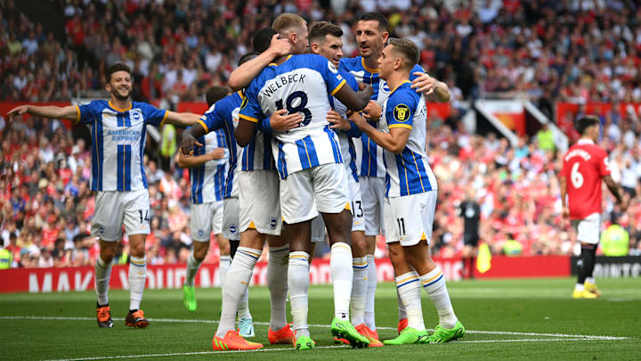 Brighton were brilliant at Old Trafford