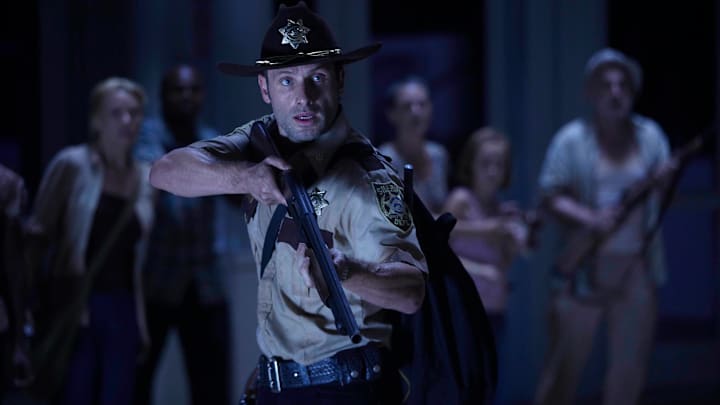 The Walking Dead season 1 Production Still The Walking Dead season 1 Production Still