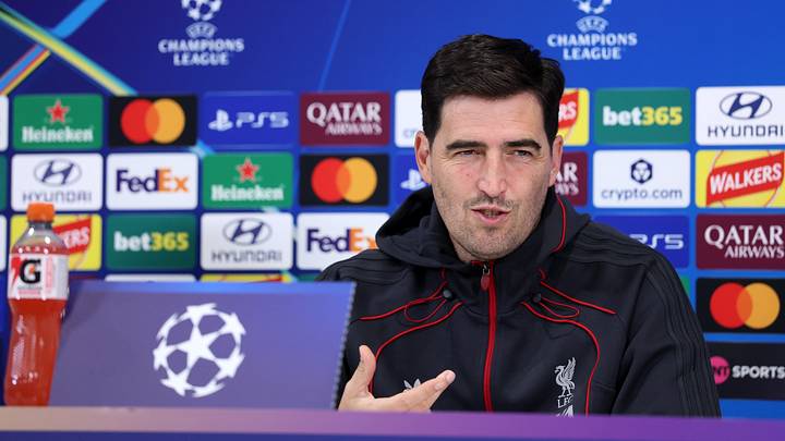 Liverpool FC Training Session And Press Conference - UEFA Champions League 2026/27 League Phase MD1