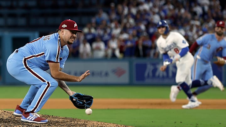Division Series - Philadelphia Phillies v Los Angeles Dodgers - Game Four