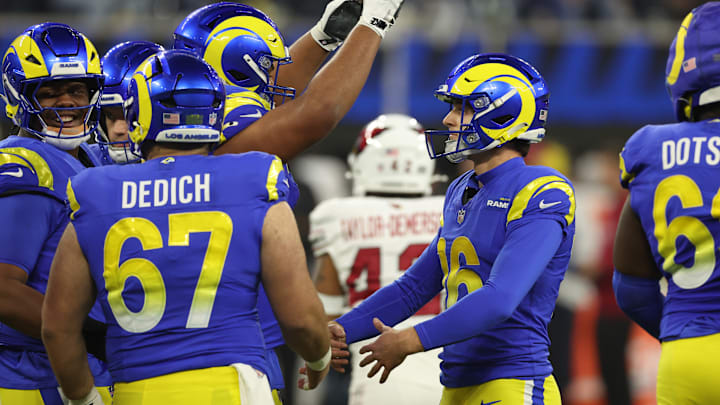 Arizona Cardinals v Los Angeles Rams, Joshua Karty, Steve Avila