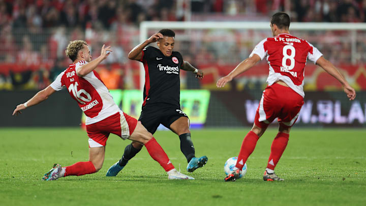 Bei Union gegen Frankfurt ging es nicht nur auf dem Rasen zur Sache.