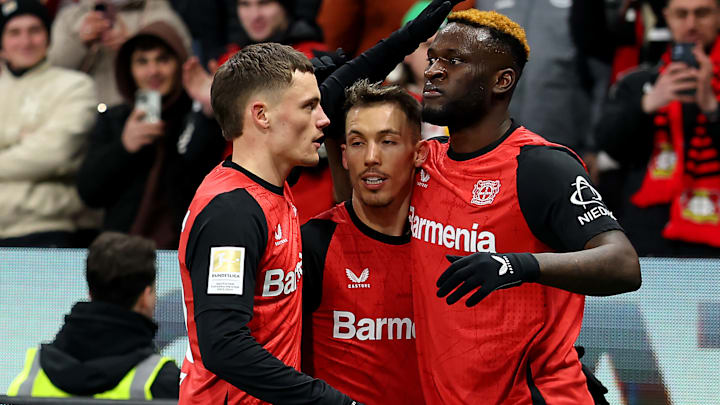 Victor Boniface, Alex Grimaldo, Florian Wirtz