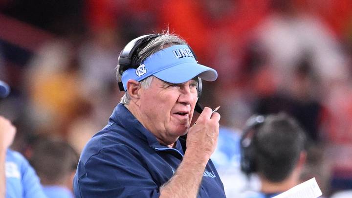 North Carolina Tar Heels head coach Bill Belichick