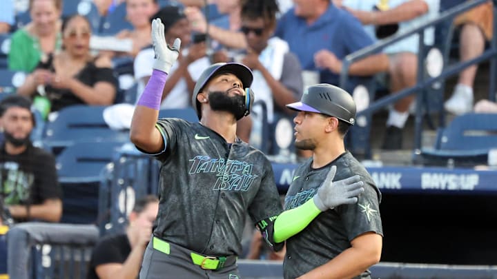 Tampa Bay Rays third baseman Junior Caminero hit two home runs vs. Baltimore on Friday night, and now has 25 on the season. Tampa Bay Rays third baseman Junior Caminero hit two home runs vs. Baltimore on Friday night, and now has 25 on the season.
