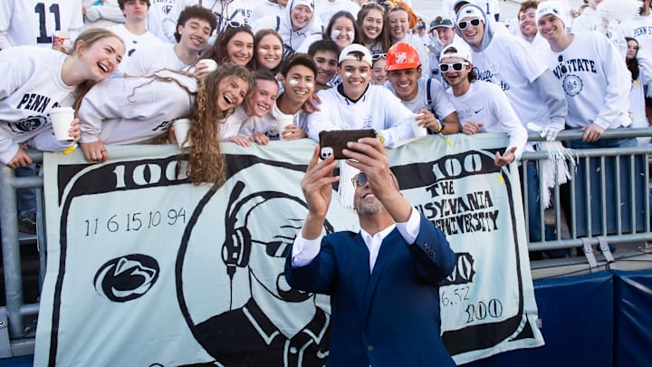Penn State head coach James Franklin