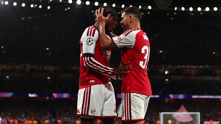Bruno Guimaraes, Noni Madueke, Arsenal Bruno Guimaraes, Noni Madueke, Arsenal