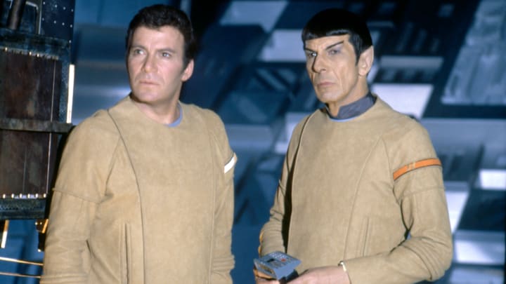 On the set of Star Trek: The Motion Picture