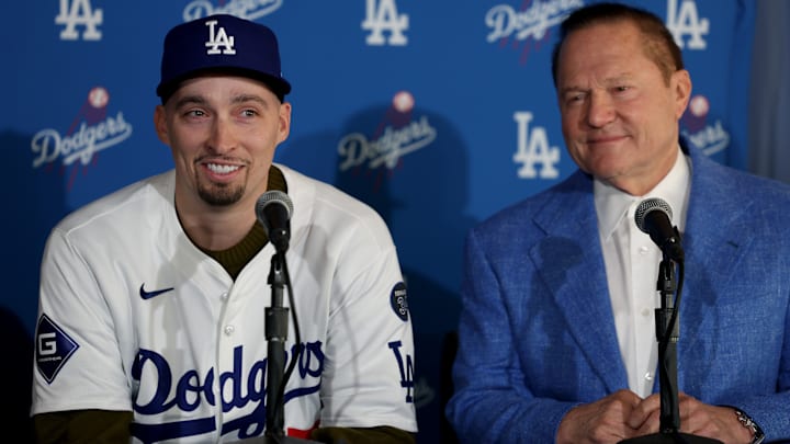 Los Angeles Dodgers Introduce Blake Snell