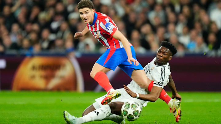 Real Madrid C.F. v Atletico de Madrid - UEFA Champions League 2024/25 Round of 16 First Leg