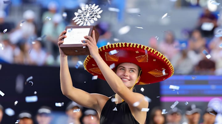 Iva Jovic won the 2025 WTA 500 Guadalajara Open.