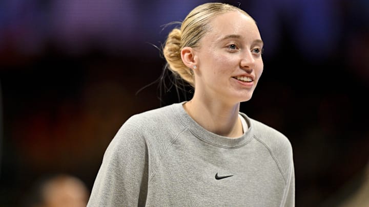 Dallas Wings guard Paige Bueckers (5) during the game between the Dallas Wings and the Washington Mystics at College Park Center.