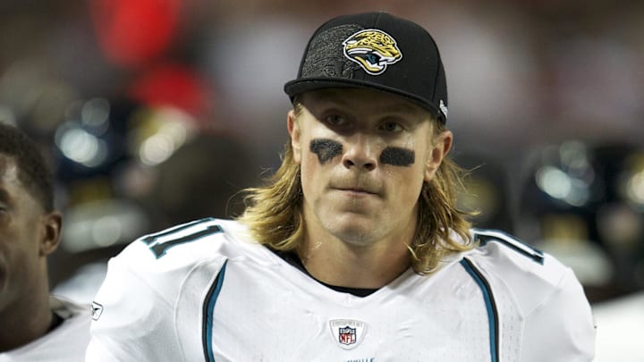 December 15, 2011; Atlanta, GA, USA; Jacksonville Jaguars quarterback Blaine Gabbert (11). December 15, 2011; Atlanta, GA, USA; Jacksonville Jaguars quarterback Blaine Gabbert (11).