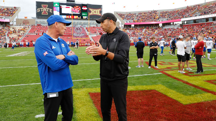 Lance Leipold, Matt Campbell, Kansas Jayhawks, Iowa State Cyclones