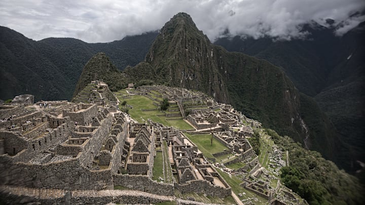 Incan Ruins of Machu Picchu, Peru