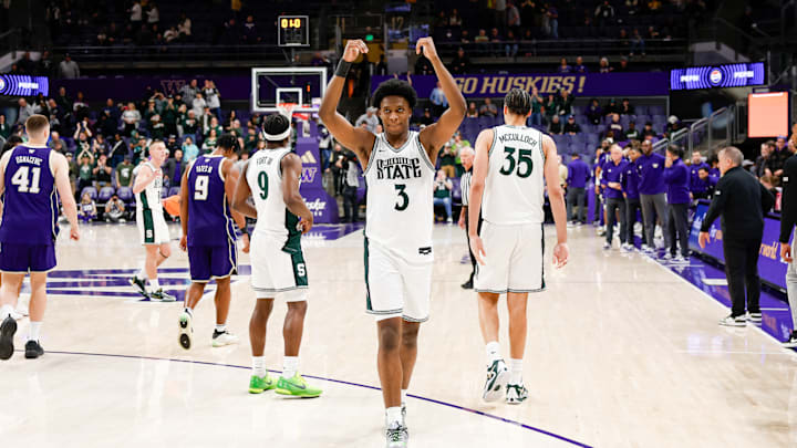COLLEGE BASKETBALL: JAN 17 Michigan State at Washington