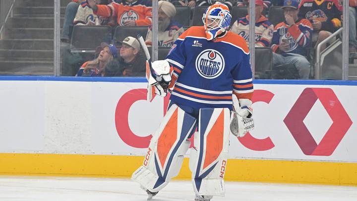 Edmonton Oilers goalie Devon Levi, a former member of the Buffalo Sabres Edmonton Oilers goalie Devon Levi, a former member of the Buffalo Sabres