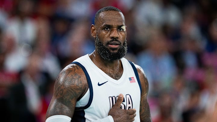 LeBron James ganó el oro en los Juegos Olímpicos de 2024 LeBron James ganó el oro en los Juegos Olímpicos de 2024