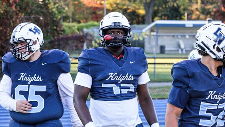 Loy Norrix (Kalamazoo, MI) offensive tackle Jakari Lipsey. 