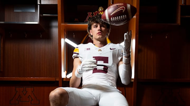 Pierce Petersohn on his Gophers Official Visit