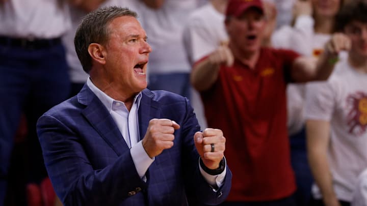 Kansas basketball coach Bill Self