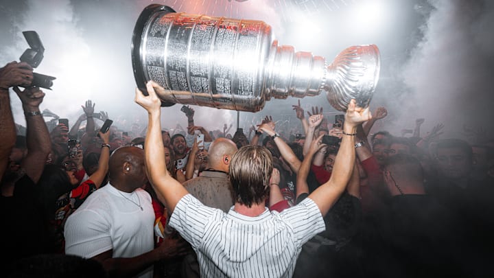 Florida Panthers Celebrate Winning The Stanley Cup At E11EVEN Miami