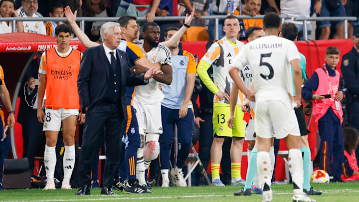 Antonio Rudiger lost his cool as Real Madrid suffered Copa del Rey heartbreak Antonio Rudiger lost his cool as Real Madrid suffered Copa del Rey heartbreak