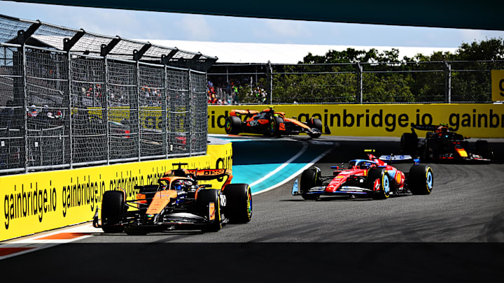Oscar Piastri, McLaren, Carlos Sainz Jr., Ferrari, Miami Grand Prix, Formula 1