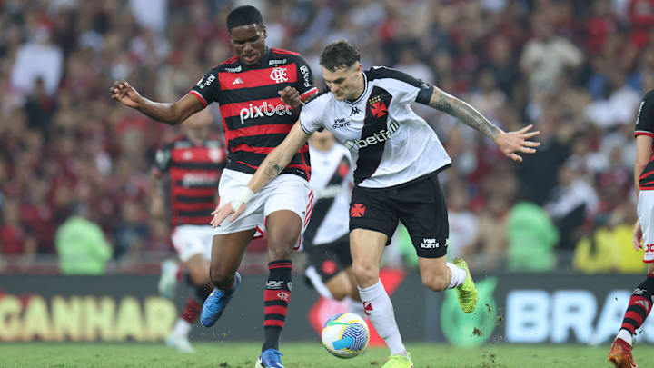 Dois dos três clássicos entre Flamengo e Vasco em 2024 terminaram empatados e o outro foi 6 a 1 para o Rubro-negro