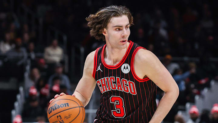 Chicago Bulls guard Josh Giddey. Chicago Bulls guard Josh Giddey.