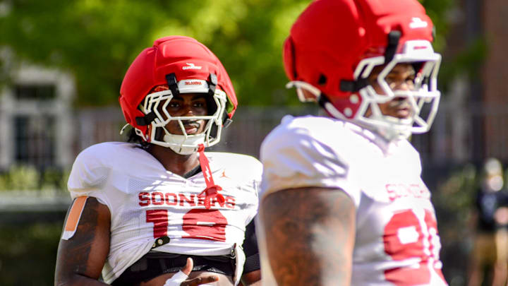 Oklahoma defensive lineman Brian Harris